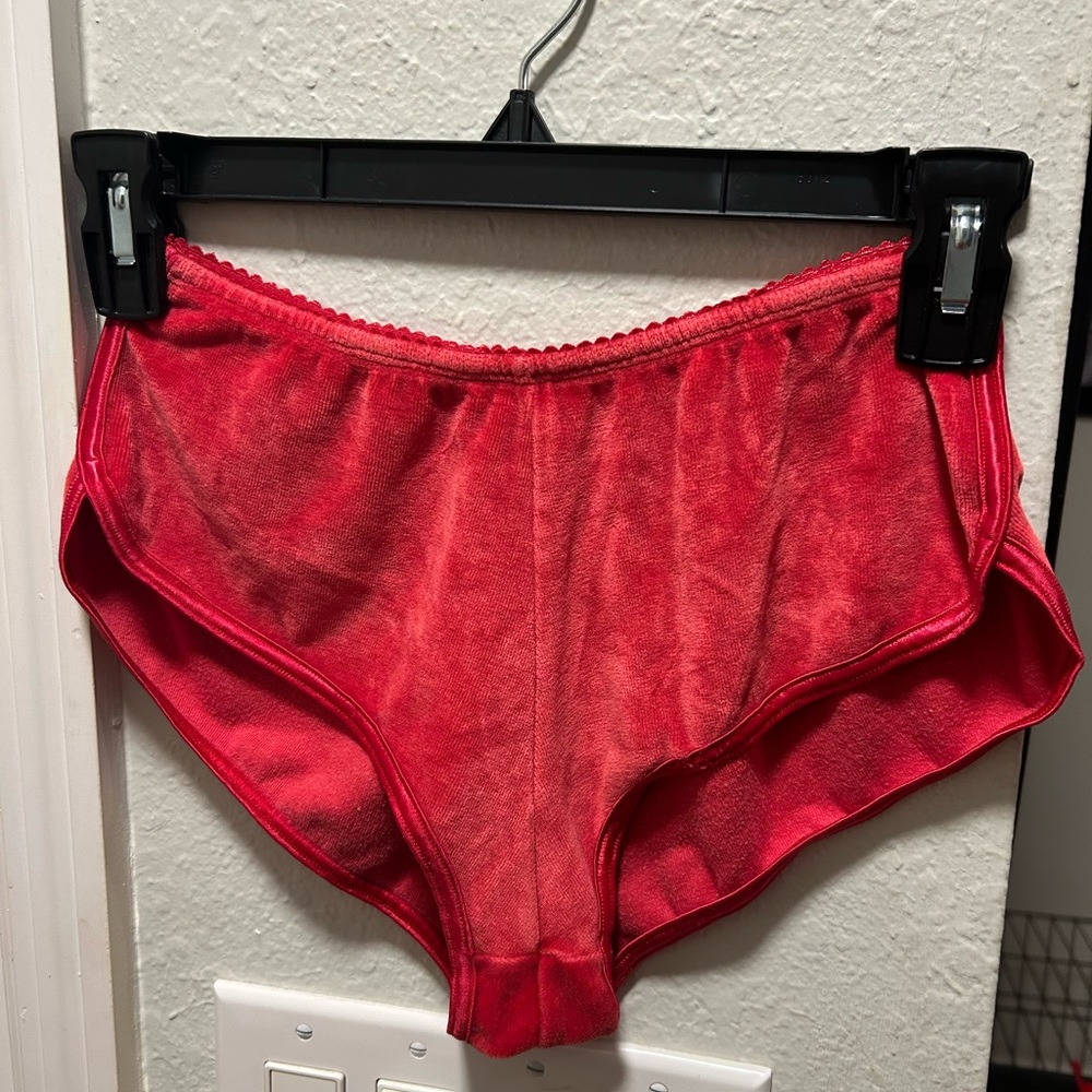 Victoria Secret velvet shorts